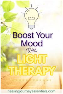 Boost your mood with light therapy. 