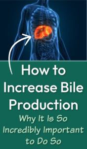 How to increase bile production and why it is so incredibly important to do so. 