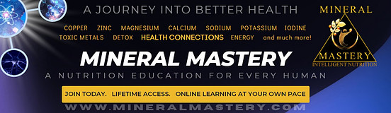 The Mineral Mastery course logo. 