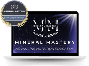 The Mineral Mastery course logo.