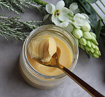 A jar of ghee.