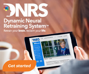 An ipad open to the Dynamic Neural Retraining System.