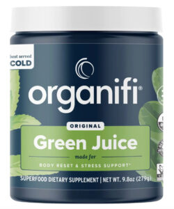 Organifi Green Juice powder. 