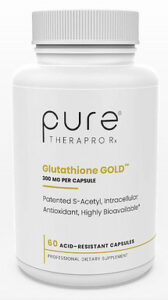 Pure Therapro Rx Glutathione GOLD glutathione supplement. 