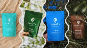 A selection of Purity Coffee bags. 