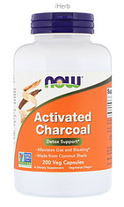 Now Activated Charcoal supplement.