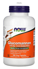 Now Glucomannan supplement.