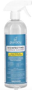 Puracy disinfecting surface cleaner. 