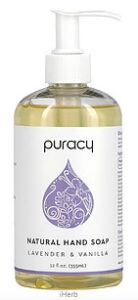 Puracy natural hand soap lavender & vanilla. 