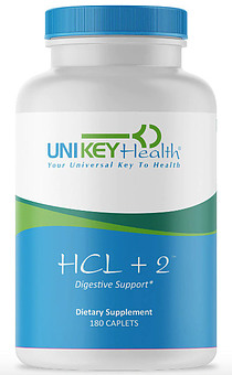 Unikey Health HCL +2 supplement.