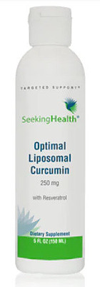 Seeking Health Liposomal Curcumin supplement.