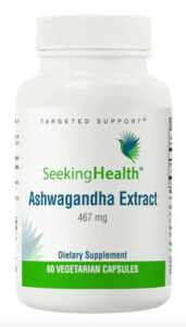 Seeking Health Ashwagandha supplement. 