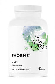 Thorne NAC N-acetylcysteine supplement. 